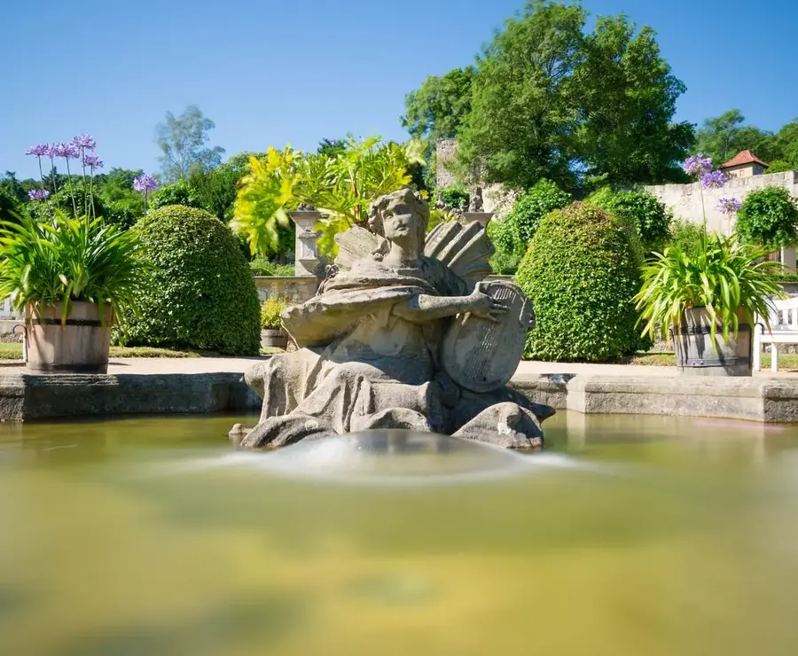 Brunnen im Barockgarten